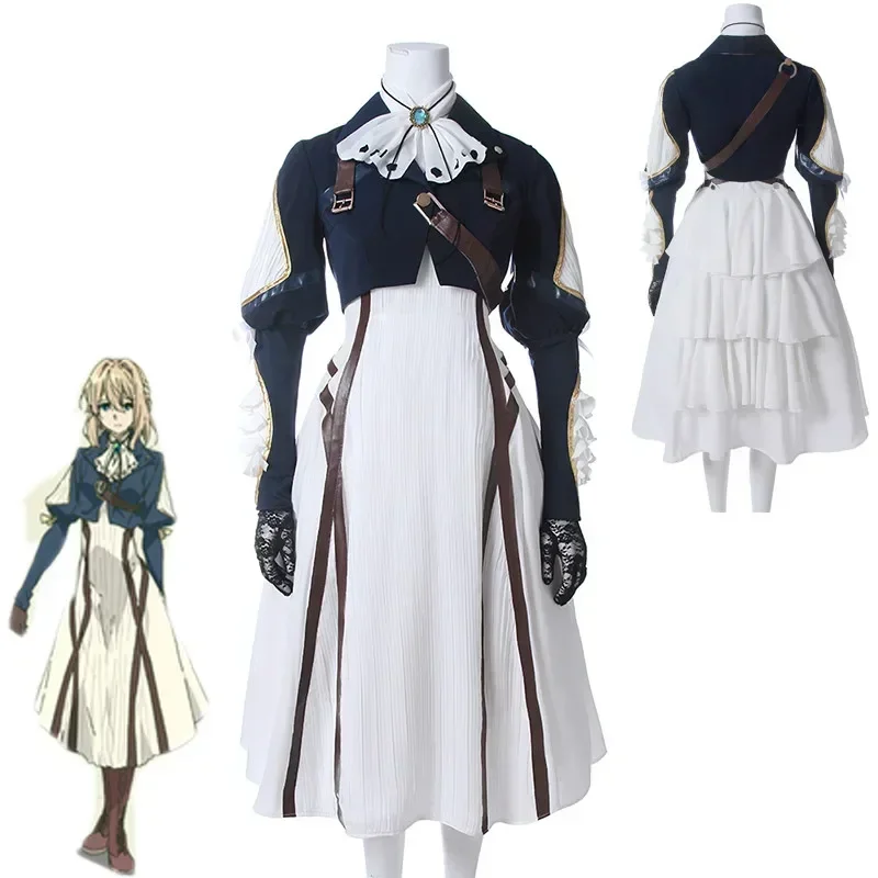 Violet Evergarden Dress - Costume Cosplay di Violet Evergarden, Abito