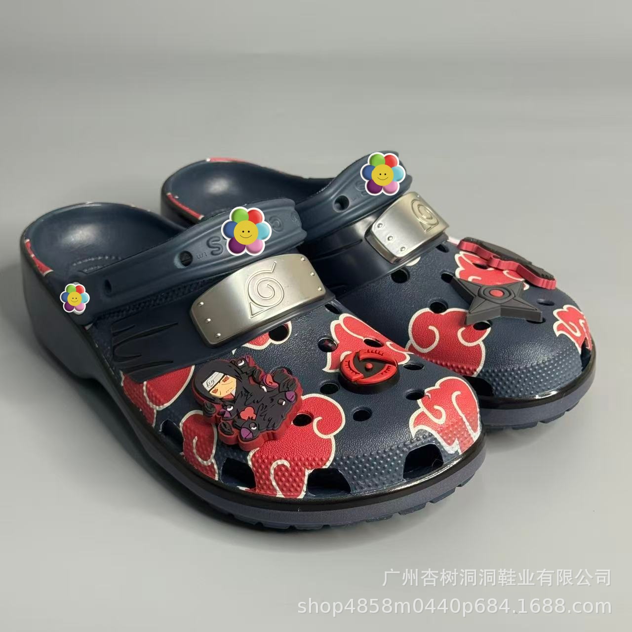 Anime Cosplay Thick - Sandali Naruto Akatsuki Red Cloud Platform