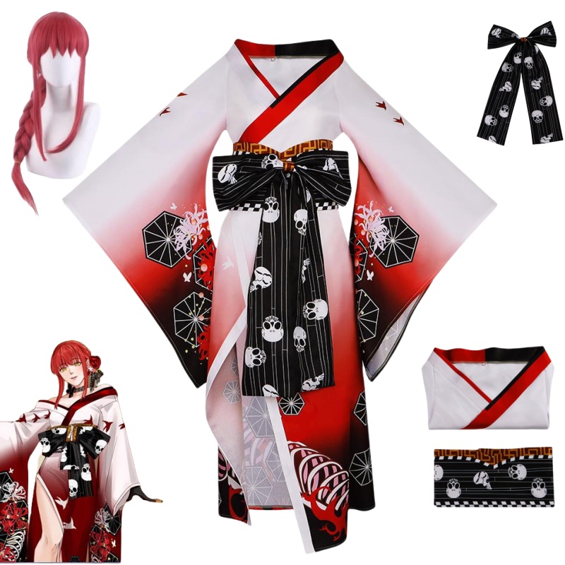 Anime Cosplay Makima - Anime Chainsaw Man Makima Costume Cosplay