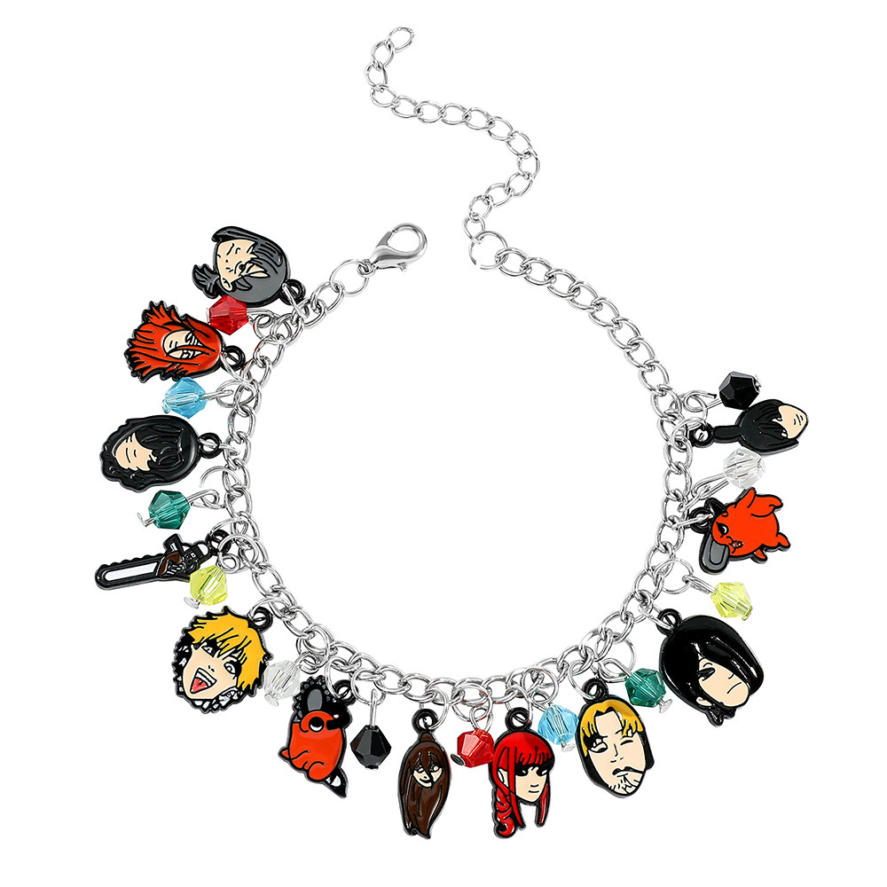 Anime Cosplay Makima - Braccialetto con Charm Anime, Gioielli Cosplay,