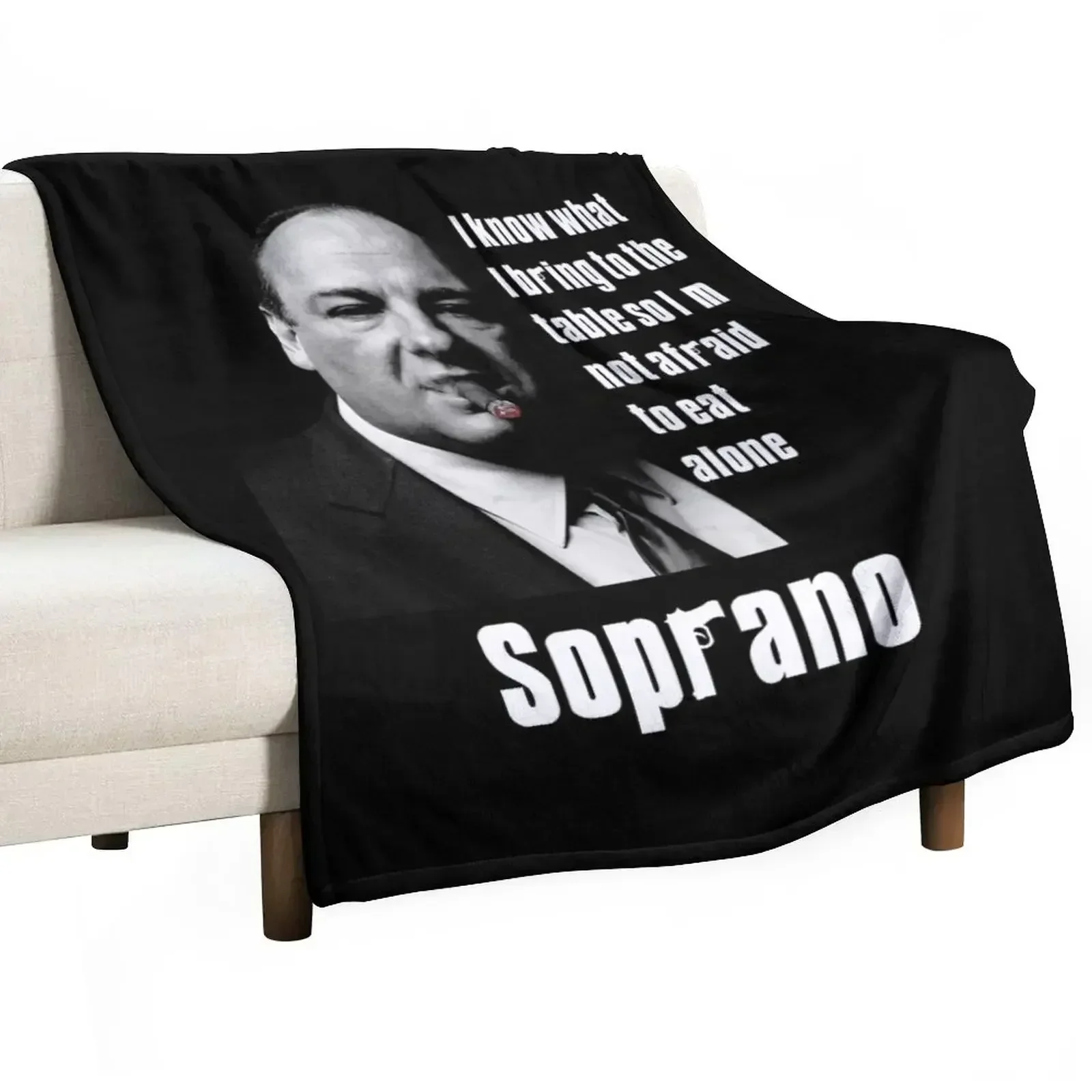 Anime Cosplay Quotes - Coperta decorativa con citazione di Tony