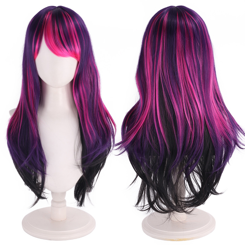 Anime Cosplay Recommendations - Parrucca cosplay viola sfumata con fascia