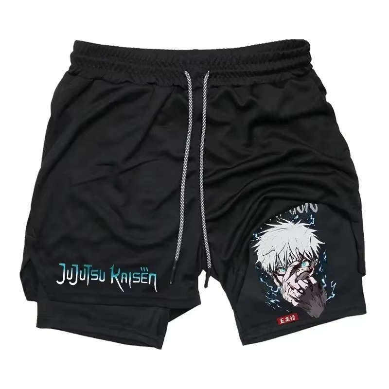 Quick Anime Cosplay - Jujutsu Kaisen Pantaloncini estivi Uomo Anime