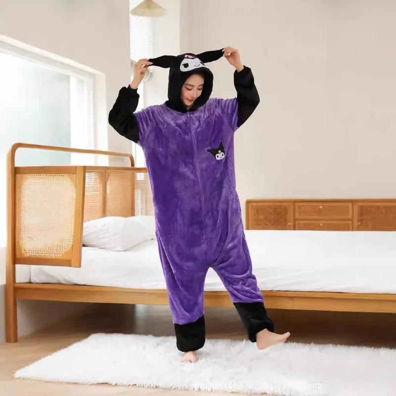 Anime Cosplay One Piece - Anime Cosplay Donna Tutina Kuromi Costume