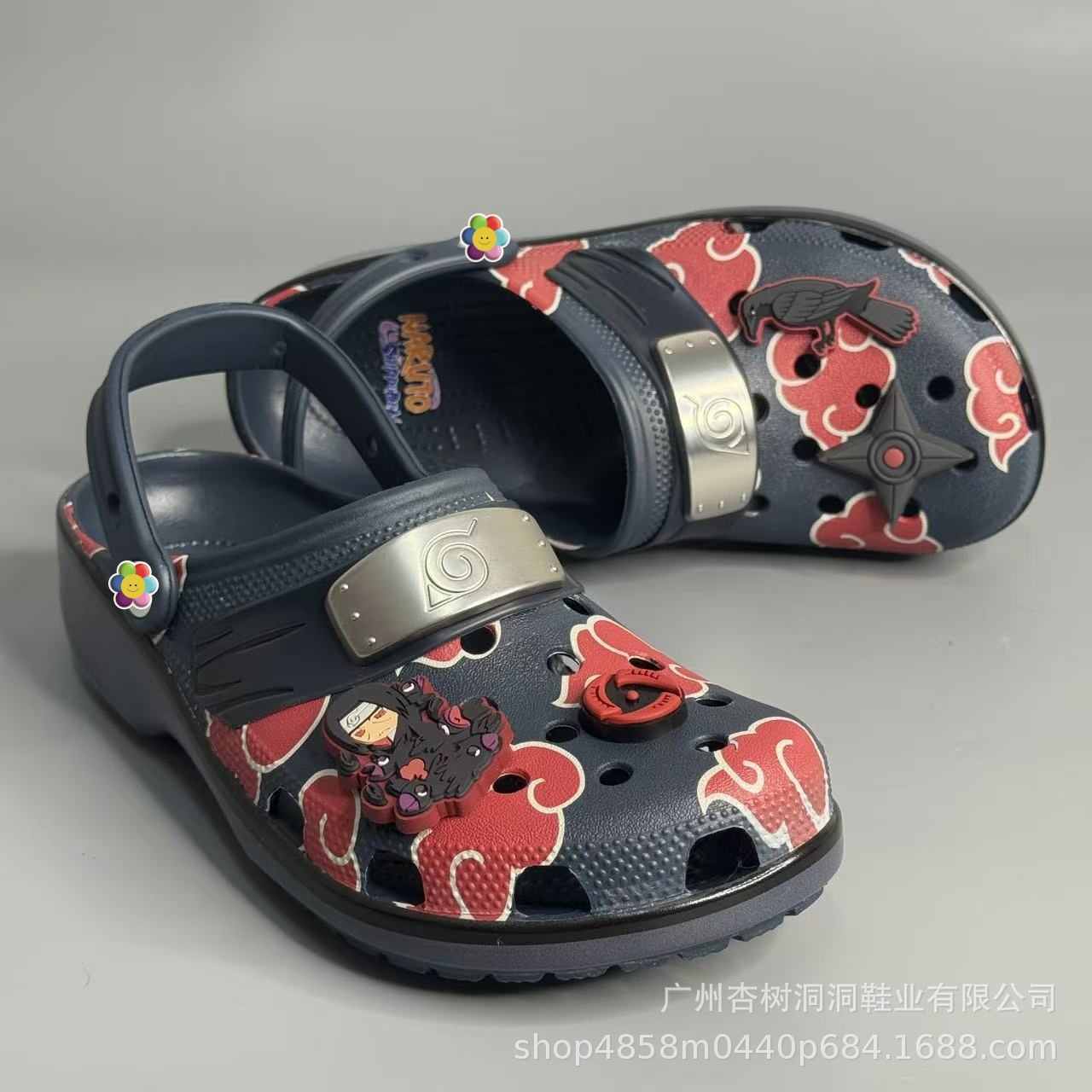 Sandali Naruto Akatsuki Red Cl - Anime Cosplay Thick recensione e prezzo