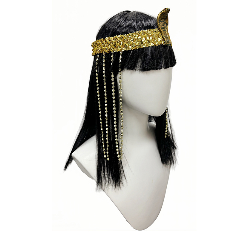 Parrucca Sintetica Nera Liscia - Egypt Cosplay Anime recensione e prezzo