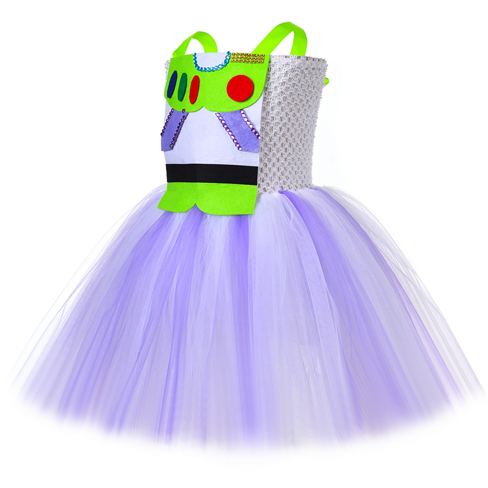 Costume da bambina Buzz Lighty - Anime Cosplay Toddler recensione e prezzo