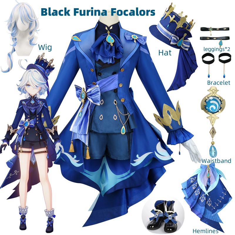 Furina Costume Cosplay Parrucc - Violet Evergarden Dress recensione e prezzo