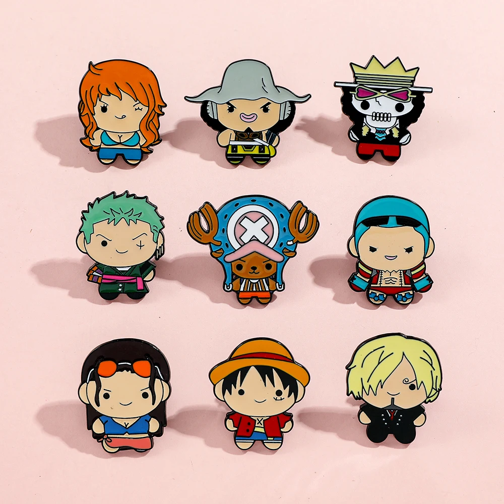Set di 9 Spille Creative a Tem - Anime Cosplay One Piece recensione e prezzo