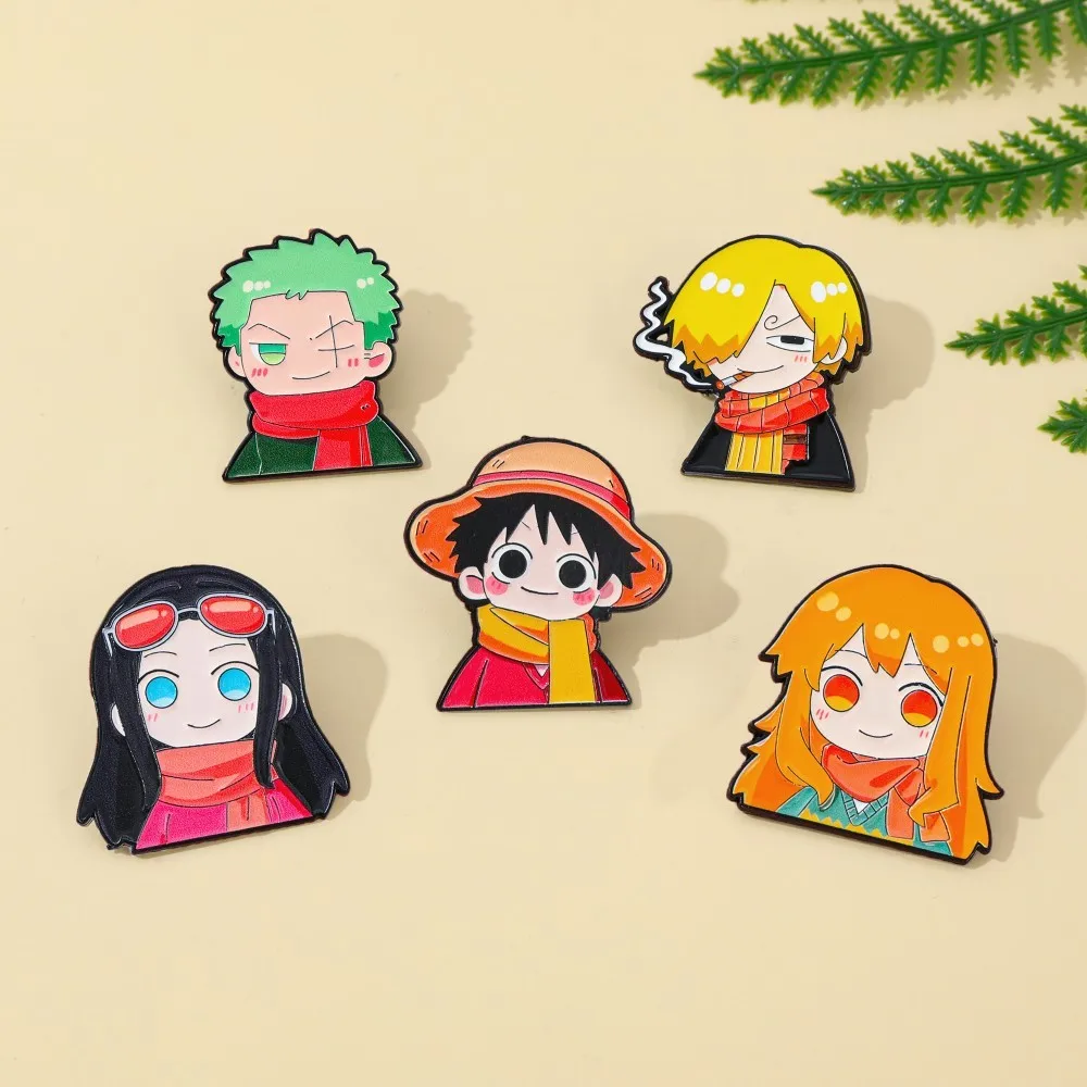 5 Pezzi Spilla in Metallo Smal - Anime Cosplay One Piece recensione e prezzo