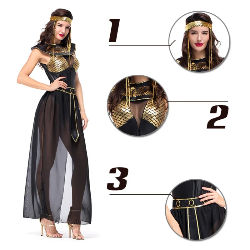 Halloween Adulto Medievale Egi - Egypt Cosplay Anime recensione e prezzo