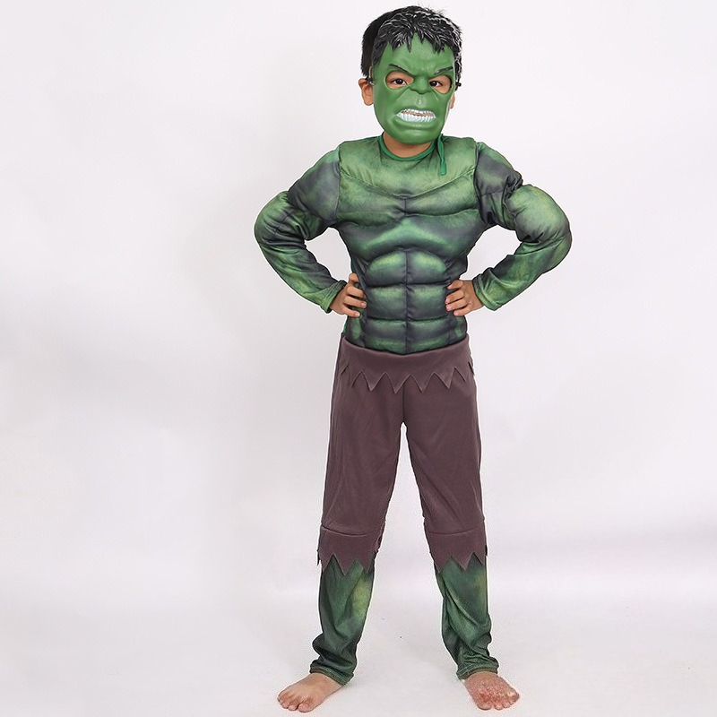 Bambini Supereroi verdi Anime  - Anime Cosplay Toddler recensione e prezzo