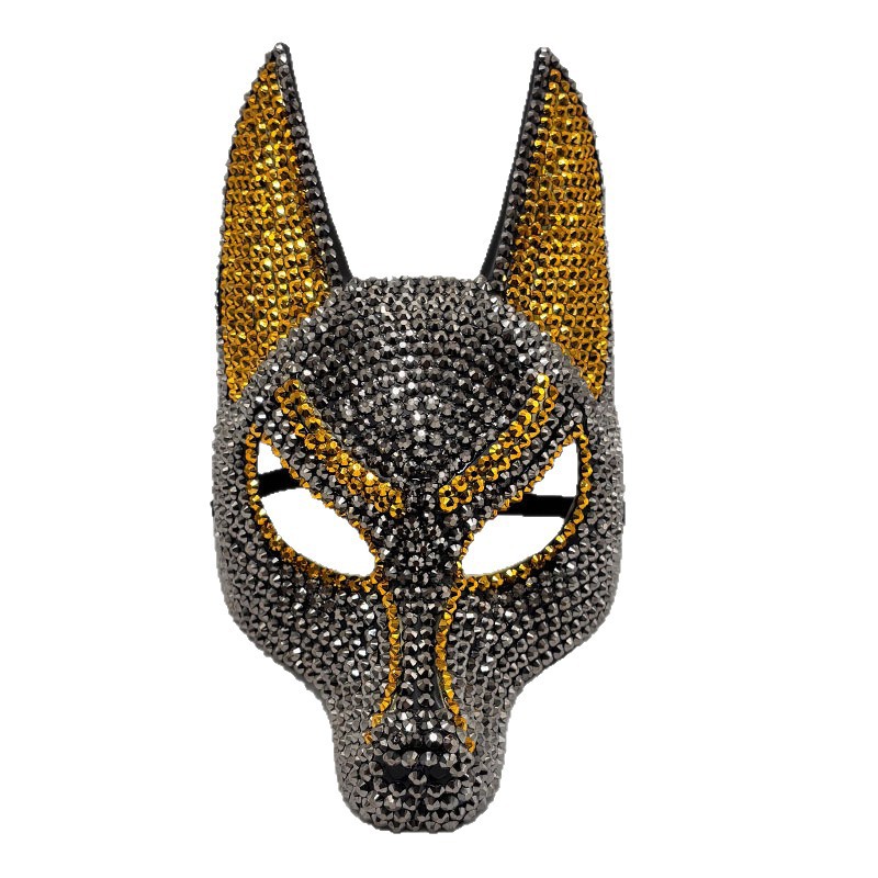 Maschera Anubis con strass sci - Egypt Cosplay Anime recensione e prezzo