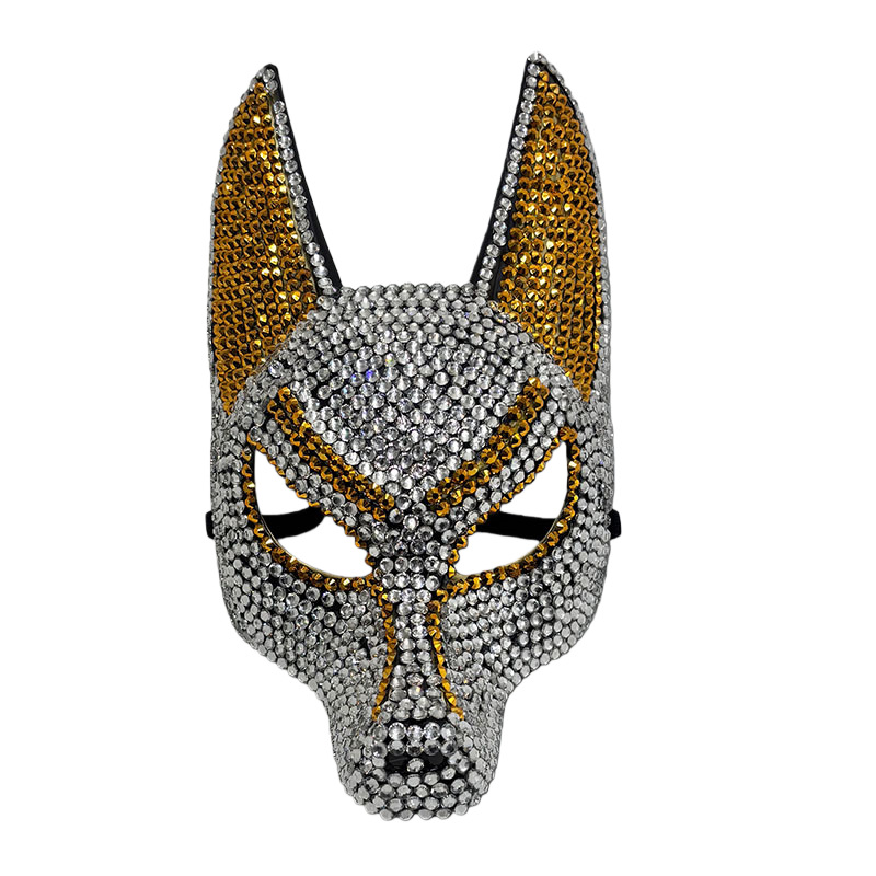 Maschera Anubis con strass sci - Egypt Cosplay Anime recensione e prezzo